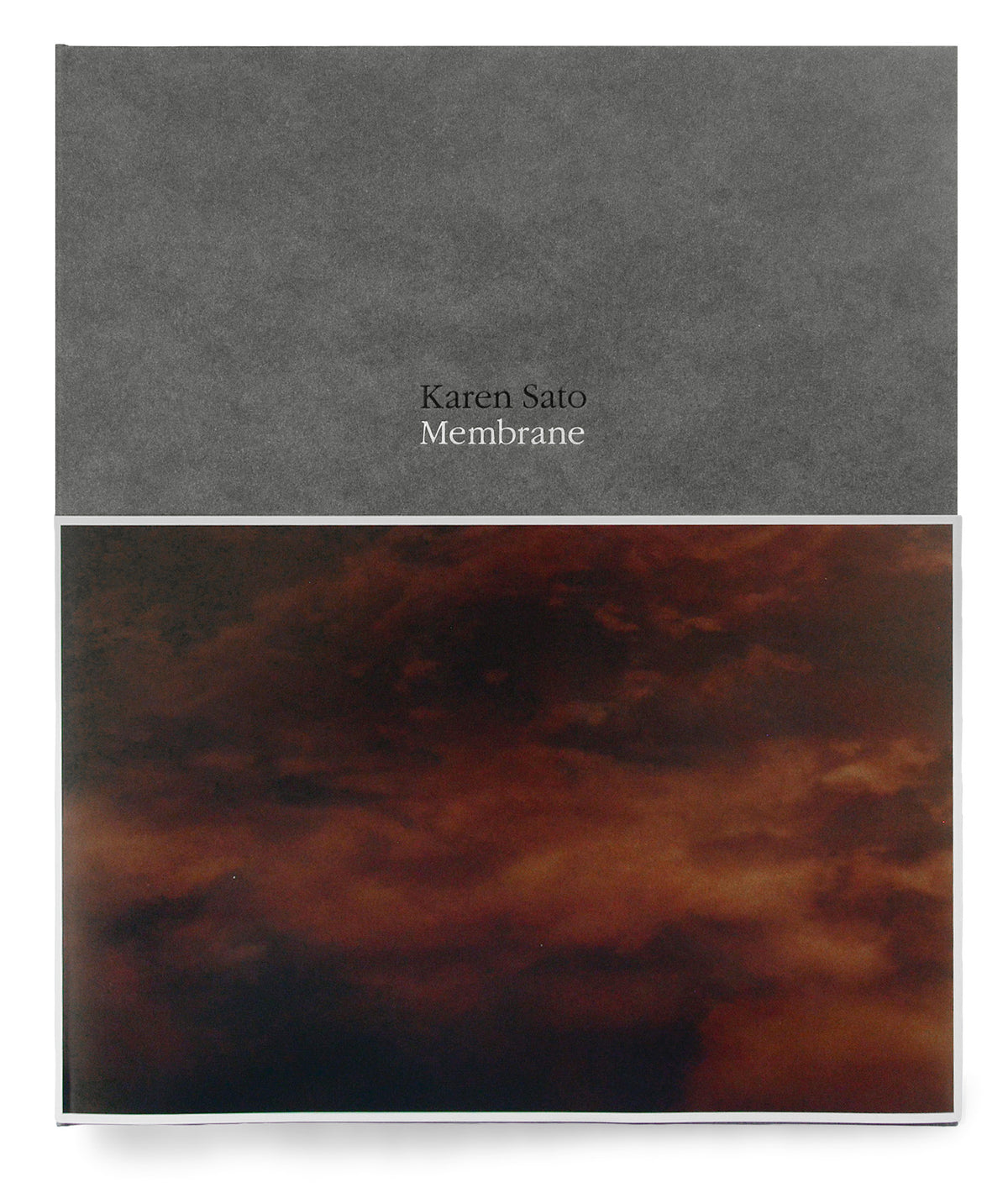 Membrane by Karen Sato, photobook cover
